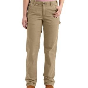 WOMEN'S RUGGED FLEX® LOOSE FIT CANVAS WORK PANT